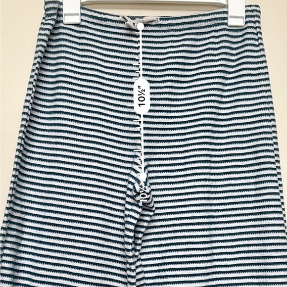 ZARA Striped Wide Leg Pants Co-ord Size Medium - Picture 8 of 11